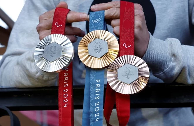 Париж Олимпиадасының медалі көрсетілді