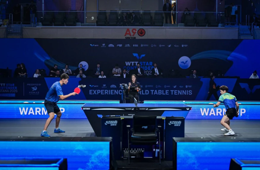 В Астане стартовал турнир WTT STAR CONTENDER ASTANA 2026 – PRESIDENT’S CUP