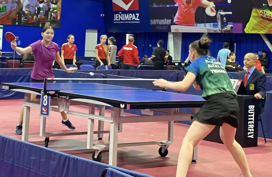Где и во сколько смотреть решающие матчи Чемпионата Казахстана по настольному теннису