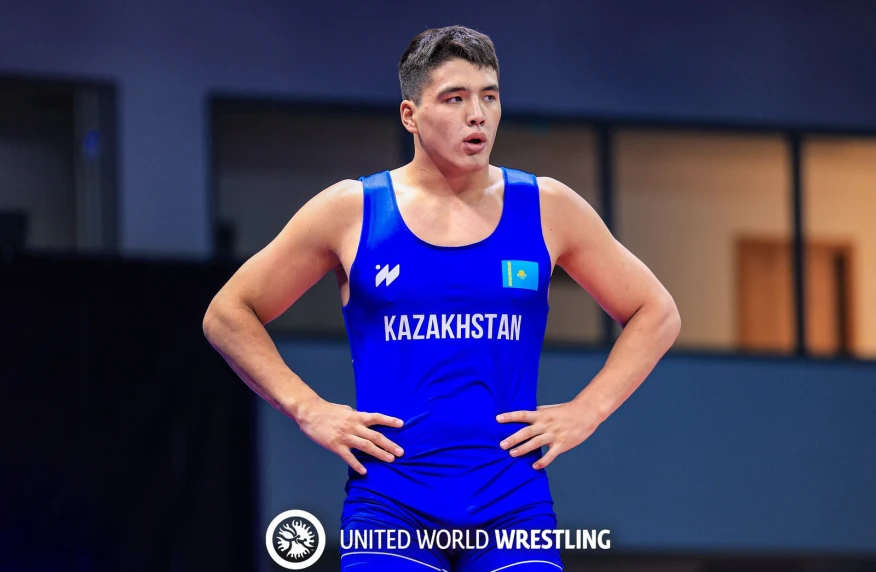 Едыге Касымбек завоевал золотую медаль чемпионата мира по вольной борьбе U20
