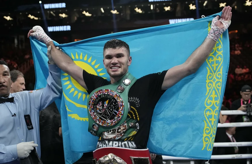 Әли Ахмедов — WBA Asia белбеуінің иегері (видео)