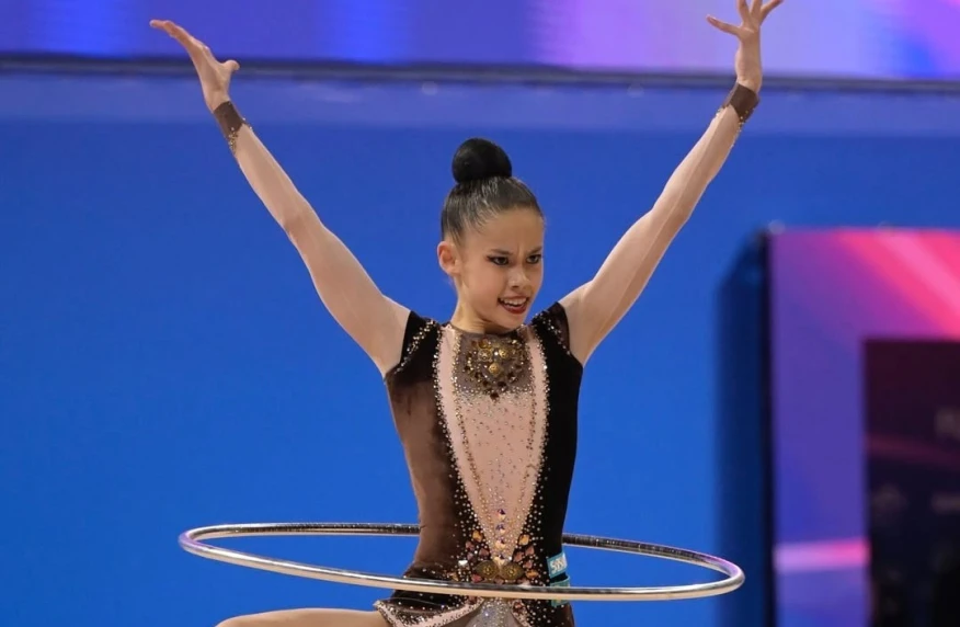 Гимнастка Акмарал Ерекешева завоевала золотую медаль на турнире в Греции