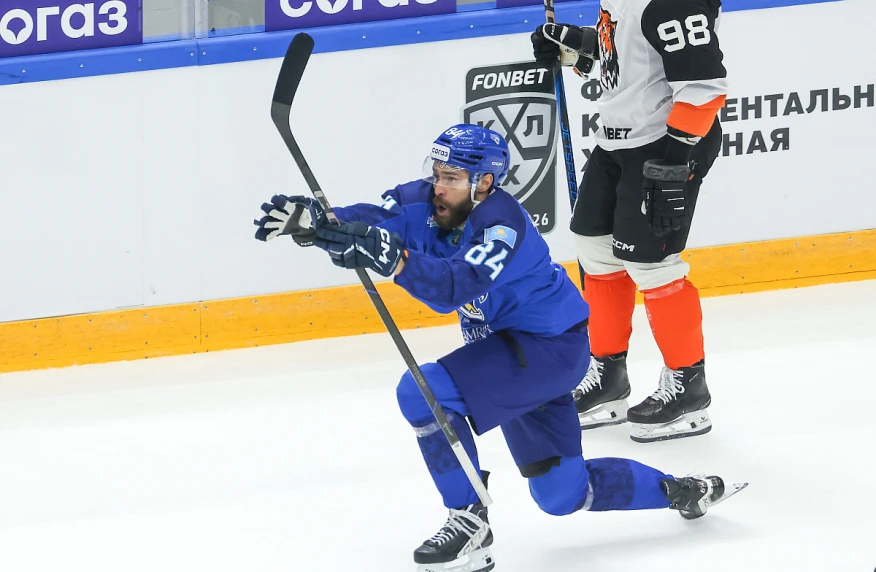 Савицкий признан главной звездой матча «Барыс» - «Амур»