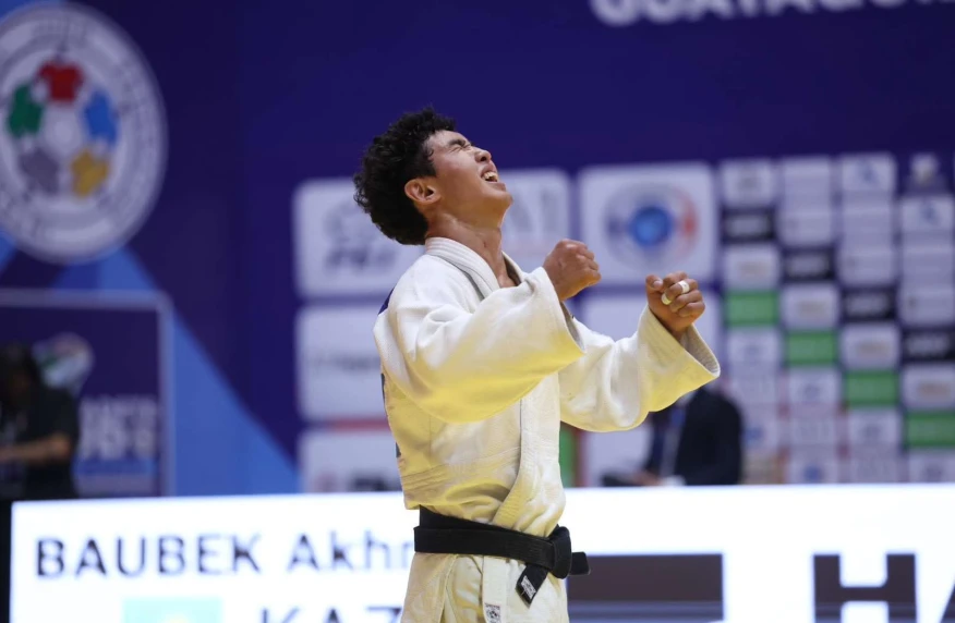 Габит Расулхан - Чемпион мира по дзюдо среди кадетов