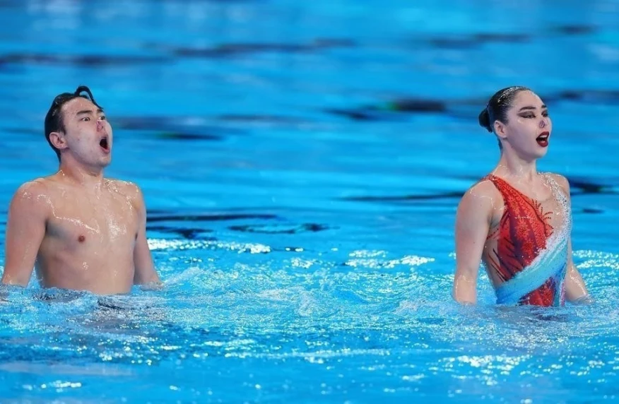 Казахстанцы финишировали в топ-10 на чемпионате мира по артистическому плаванию