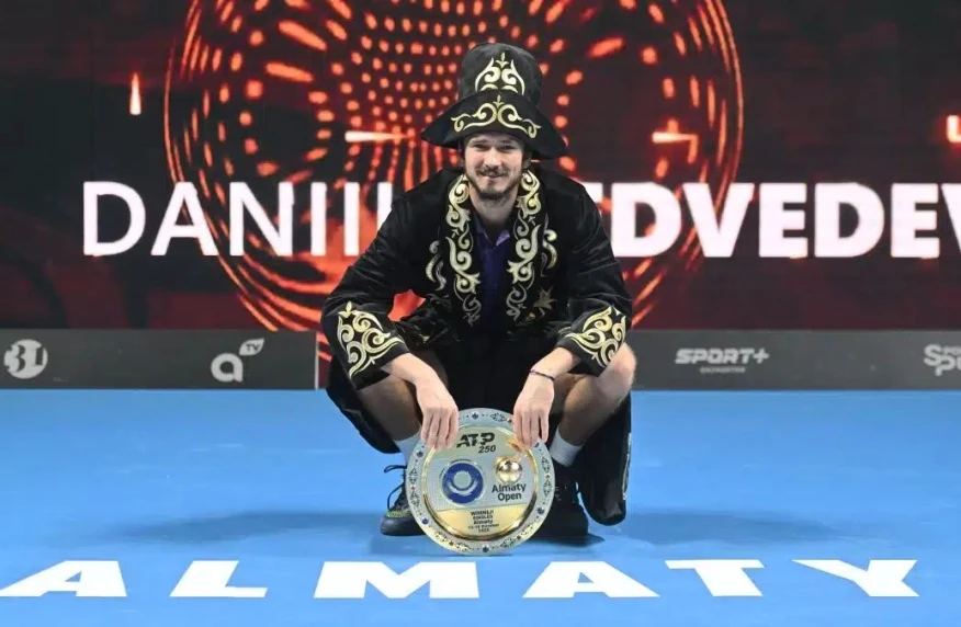 Чемпион US Open-2021 и экс-первая ракетка мира Даниил Медведев примет участие на ATP 250 Almaty Open
