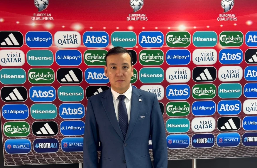 Олжас Абраев назначен делегатом на матч Азербайджан - Украина