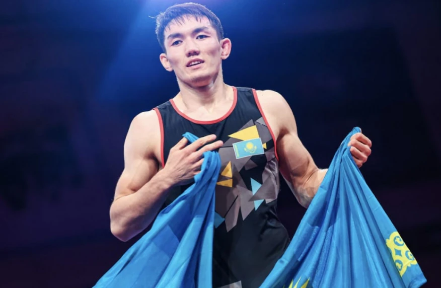 Мерей Маулетканов вышел в полуфинал ЧМ по борьбе. Где и во сколько смотреть