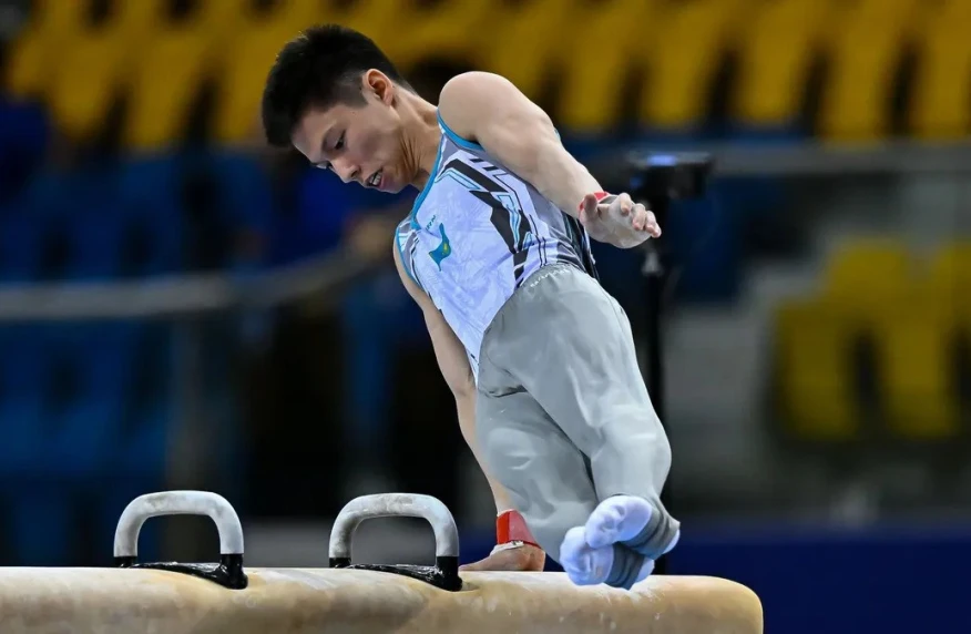 Қазақстан құрамасы спорттық гимнастикадан Әлем кубогы кезеңін бір медальмен аяқтады