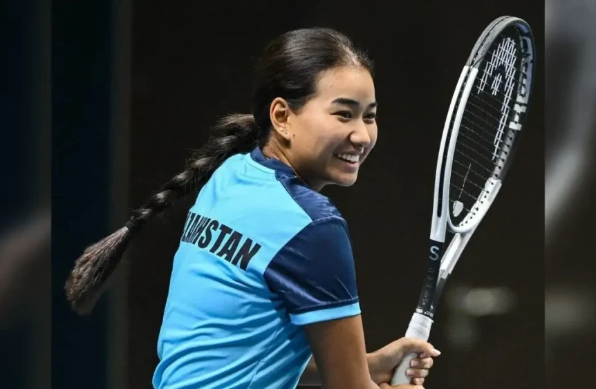 Сандугаш Кенжибаева вышла в полуфинал турнира в Астане (видео)