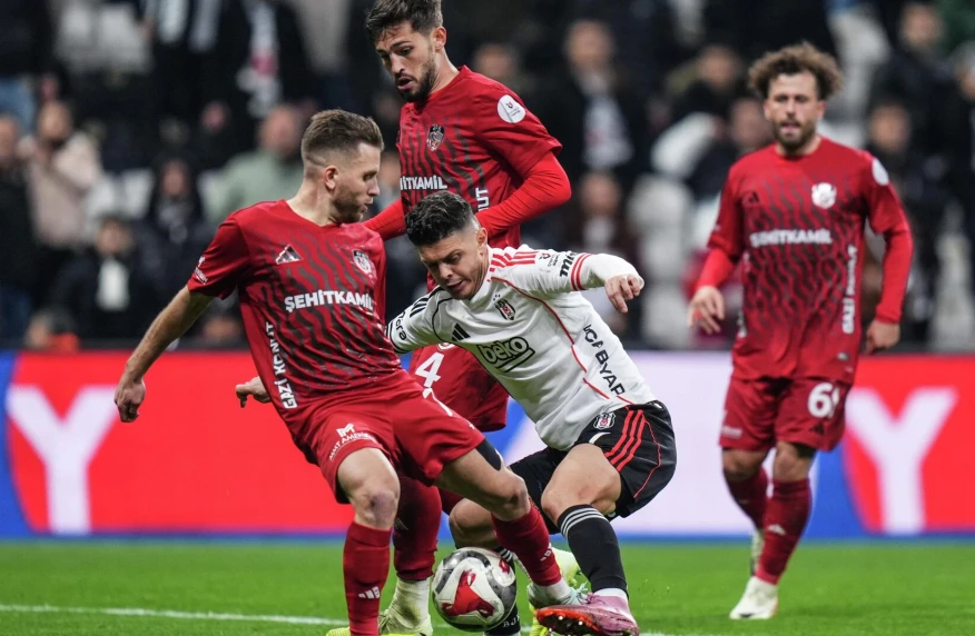 «Бешікташ» пен «Газиантеп» ұпай бөлісті (видео)