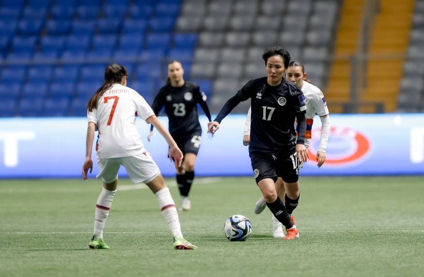 Сборная Казахстана разгромила Армению