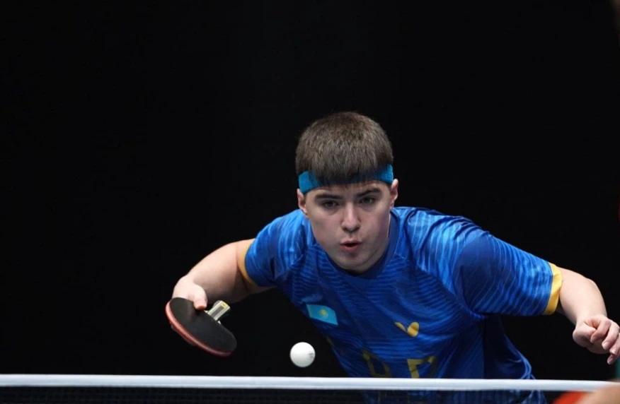 Настольный теннис: Алан Курмангалиев с победы стартовал на молодежном чемпионате мира