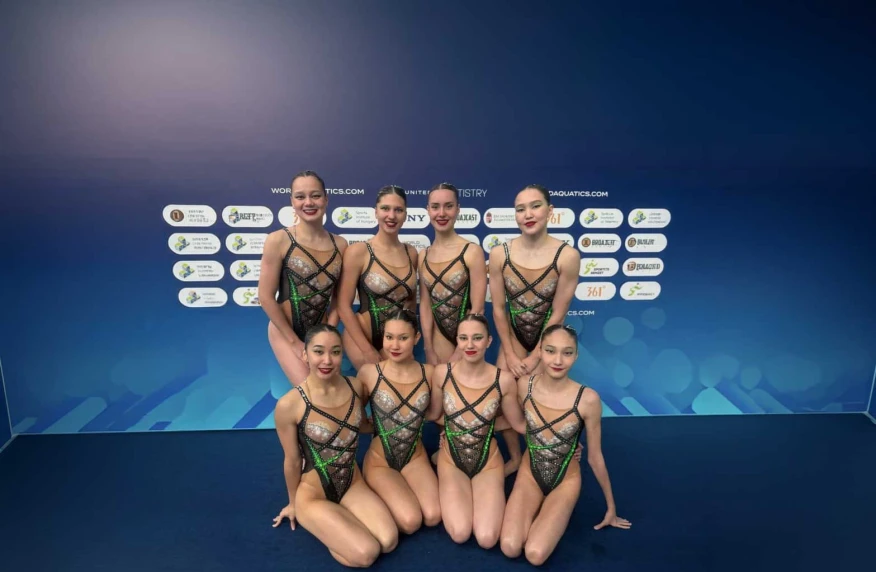 Қазақстан құрамасы әртістік жүзуден жасөспірімдер арасындағы әлем чемпионатында үздік ондыққа енді