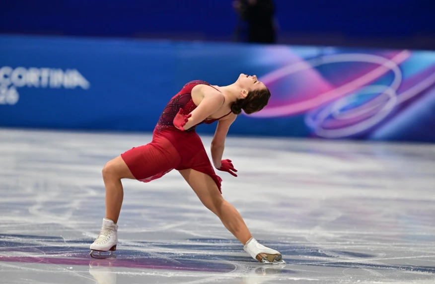 Мәнерлеп сырғанаушы Софья Самоделкина жеке рекордын жаңартты