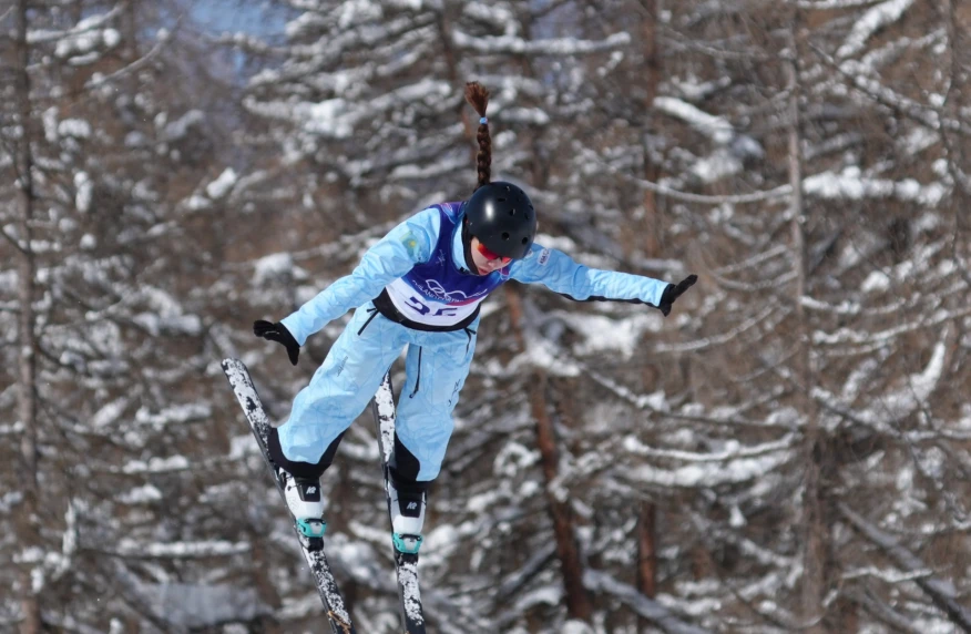 Аяна Жолжас не сумела выйти в финальный этап Олимпиады по фристайл-акробатике