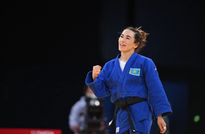 Дзюдоистка Абиба Абужакынова завоевала "бронзу" Grand Slam в ОАЭ