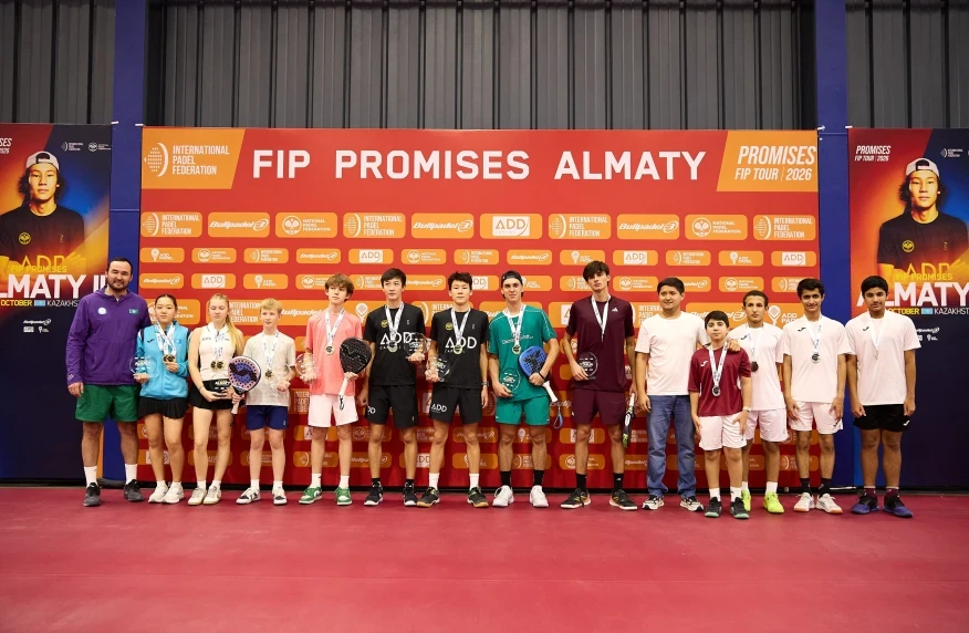 Қазақстандық спортшылар FIP Promises Almaty II турнирінде үш чемпиондық атақ жеңіп алды