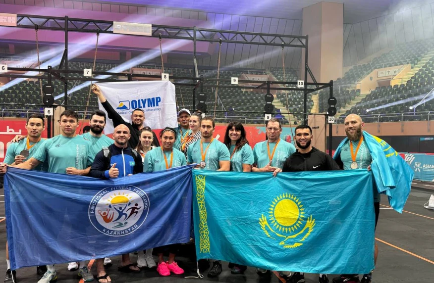 Сборная Казахстана по функциональному многоборью выиграла Чемпионат Азии