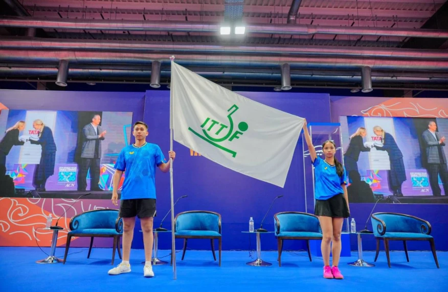 Астанада ITTF World Table Tennis Championships Finals Astana 2027 үстел теннисінен әлем чемпионатының ресми таныстырылымы өтті