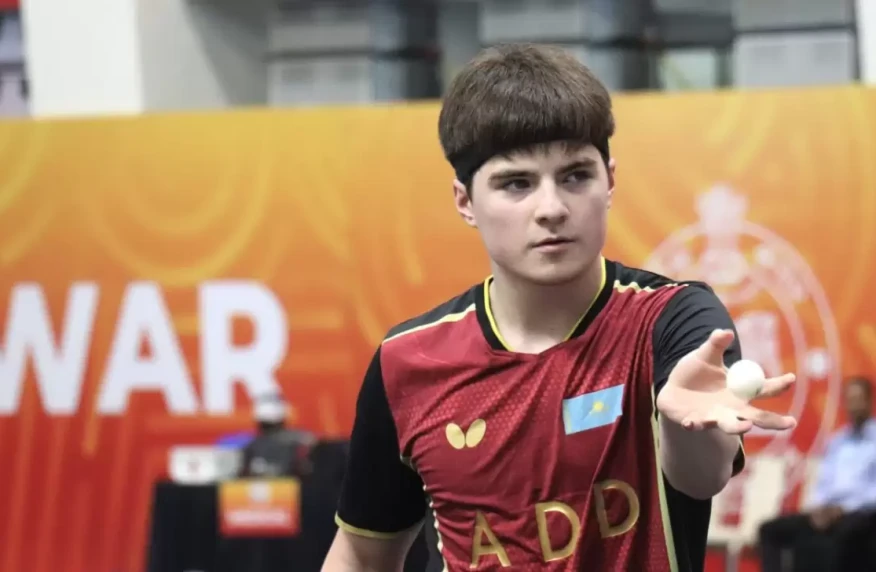 Үстел теннисінен Қазақстан ерлер командасы Азия чемпионатының үздік ондығына енді