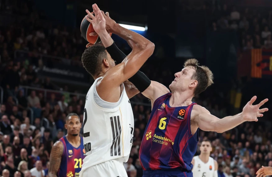 Баскетбольное Эль Классико в эфире Sport+. Где и во сколько смотреть матч Реал – Барселона