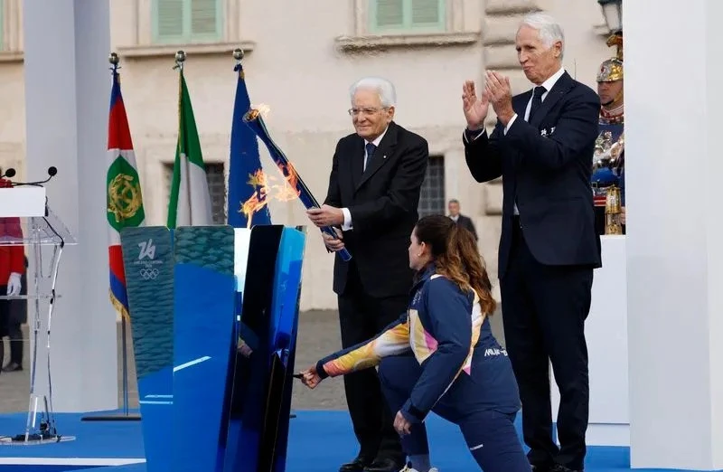 В Риме зажжен огонь зимних Олимпийских игр-2026