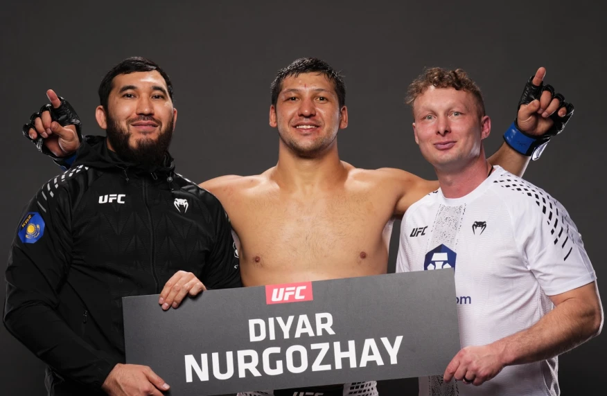 Дияр Нургожай одержал первую победу в UFC