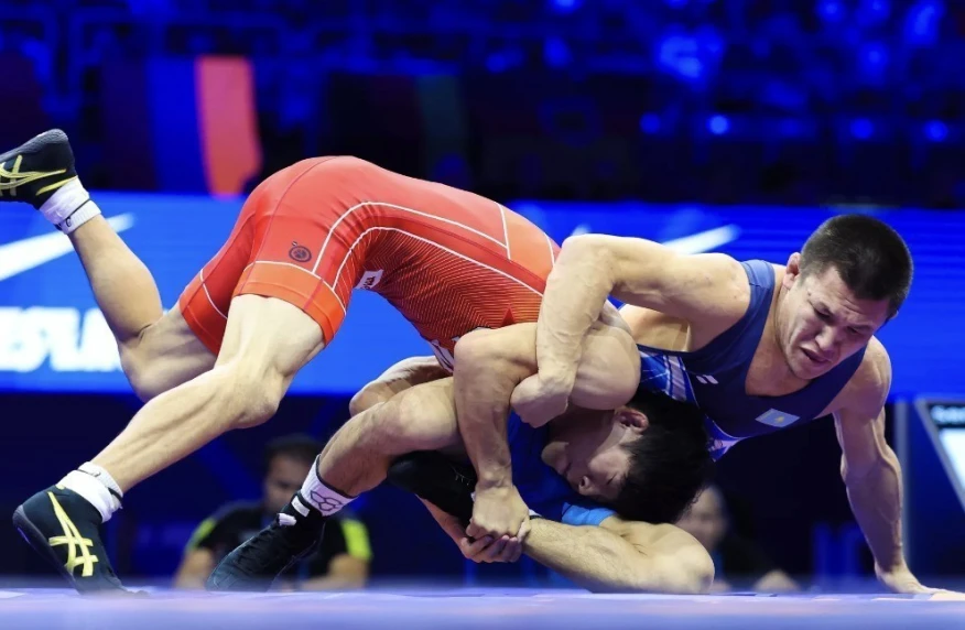 Определились последние чемпионы Казахстана по вольной борьбе (видео)