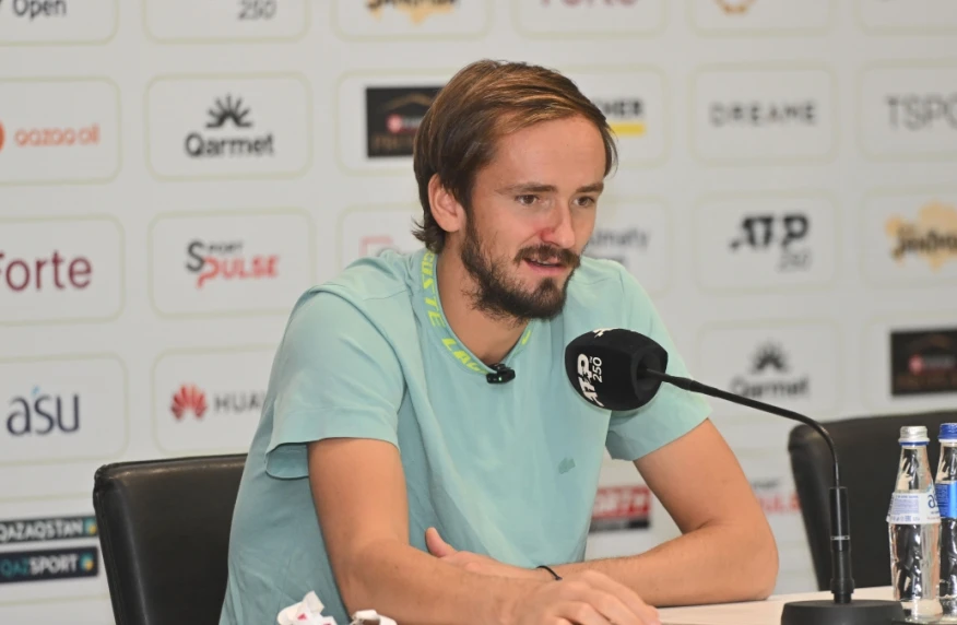 Даниил Медведев: «В Алматы приятно играть — это самый близкий к дому турнир»
