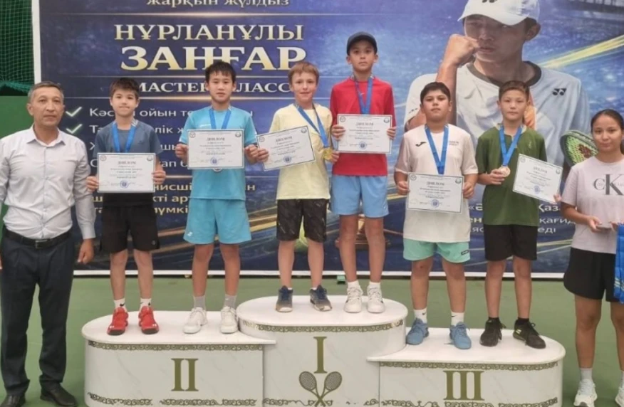 В Туркестане определились победитель и призеры Turkestan Masters среди юношей до 12 лет