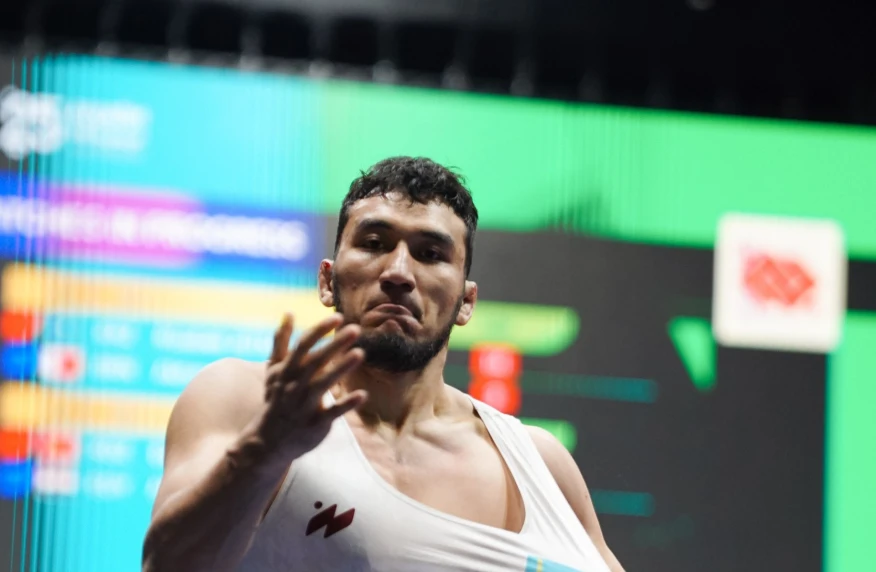 Борец Ризабек Айтмухан - серебряный призер Игр исламской солидарности