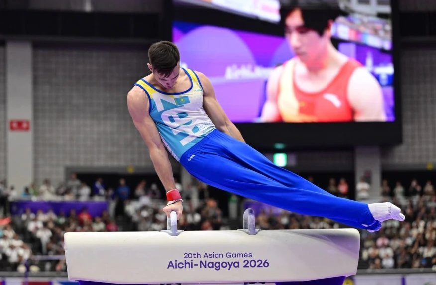 Два казахстанских гимнаста вышли в финал чемпионата мира в Роттердаме