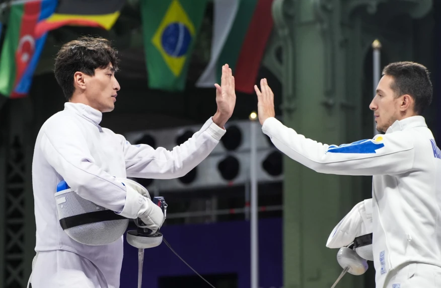 Казахстан завоевал три золотые медали на "Турнире сильнейших" по фехтованию
