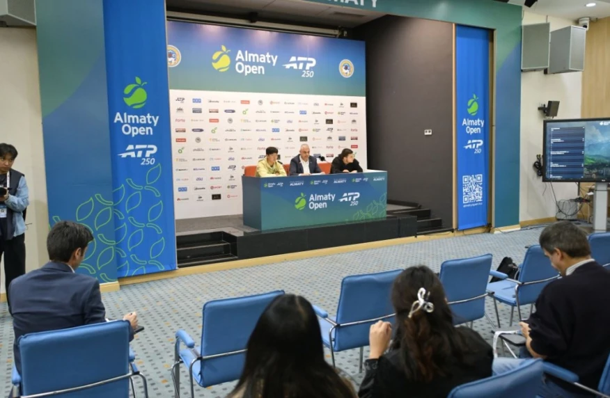 Алматыда Almaty Open ATP 250 турнирінің басталуына орай медиа-күн өтті