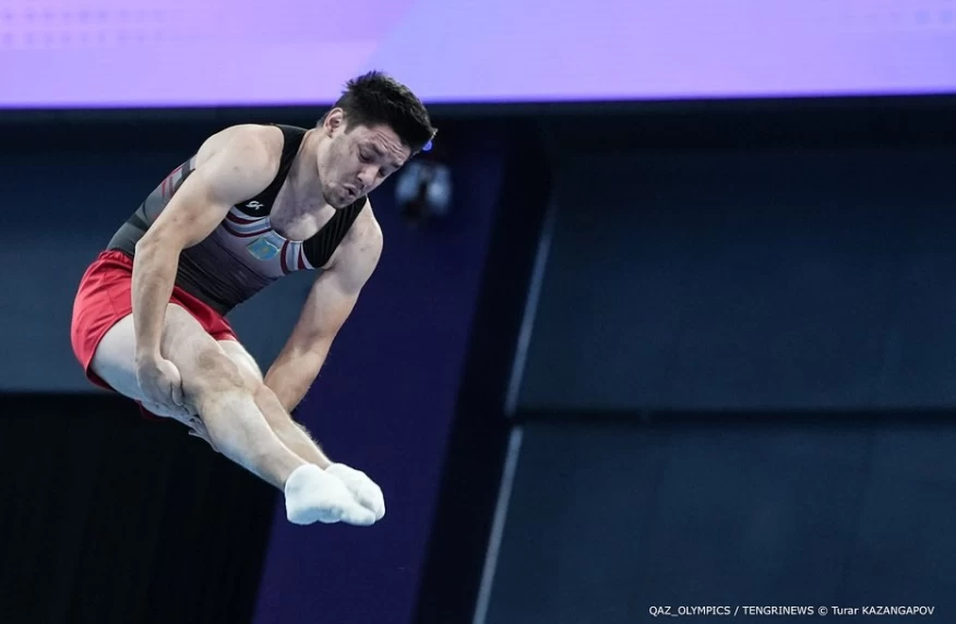 Мұсабаев-Алиев жұбы батуттағы гимнастикадан Әлем Кубогының күміс жүлдегері атанды