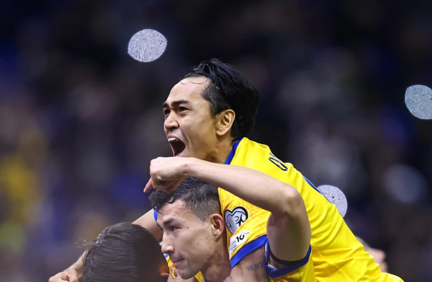 Сборная Казахстана одержала уверенную победу над Лихтенштейном