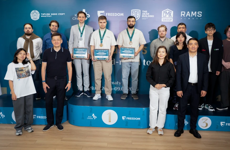 KazChess Masters Almaty 2026: объявлены победитель и призеры
