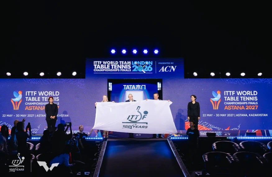 Казахстану торжественно передан флаг ITTF