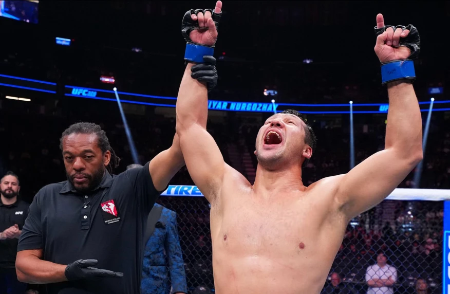 Дияр Нұрғожай UFC-дегі алғашқы жеңісіне қол жеткізді