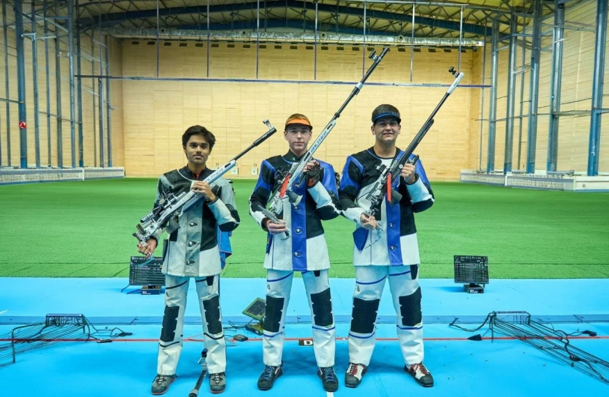 Қазақстан құрамасы жасөспірімдер арасында нысана көздеуден Әлем кубогы кезеңінде үш алтын медаль жеңіп алды