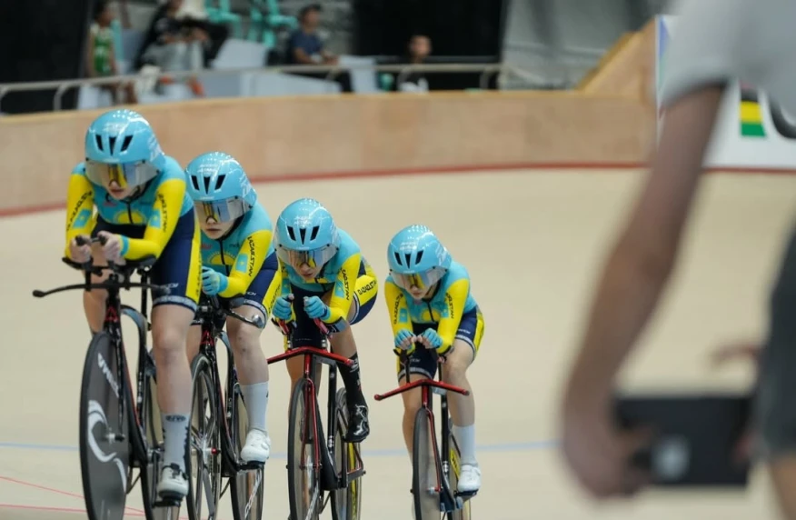 Қазақстан тректегі велоспорттан Азия чемпионатында алғашқы медалін жеңіп алды
