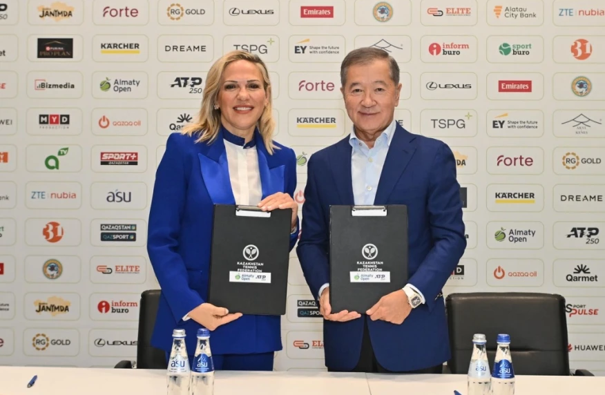 Казахстан и Турция подписали меморандум о сотрудничестве в сфере тенниса