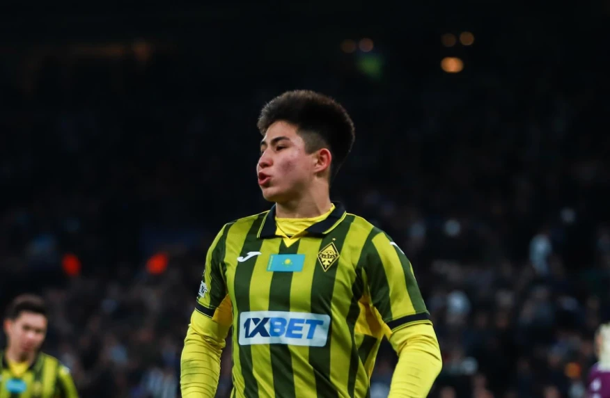 Дастан Сатпаев – в ТОП-3 самых юных авторов голов в Лиге чемпионов УЕФА!