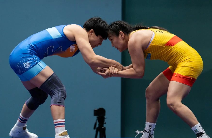 Эльмира Сыздыкова стала третьей на Играх исламской солидарности в женской борьбе