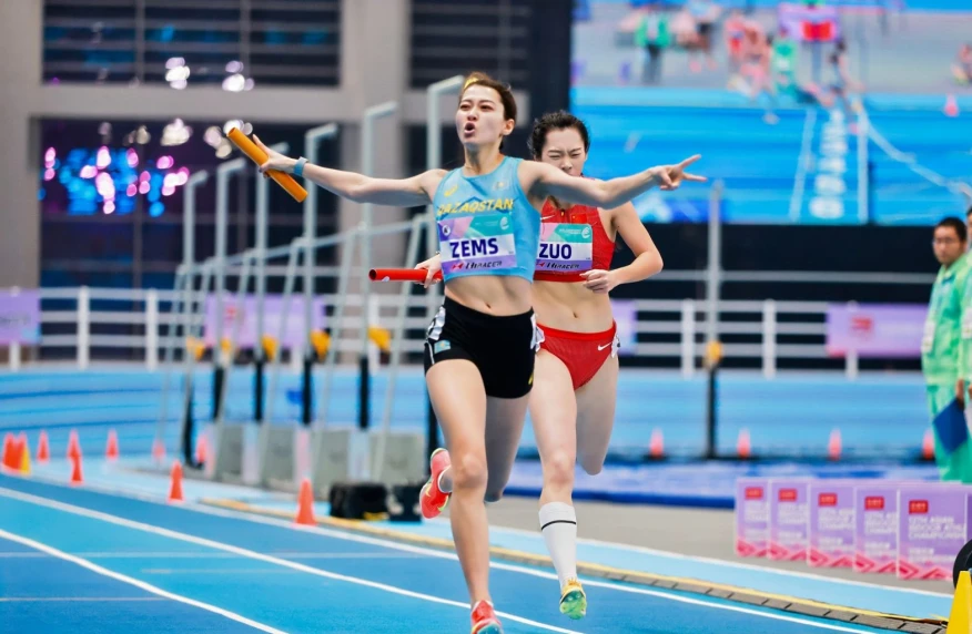 Жеңіл атлетикадан Қазақстан әйелдер құрамасы Азия чемпионы атанды