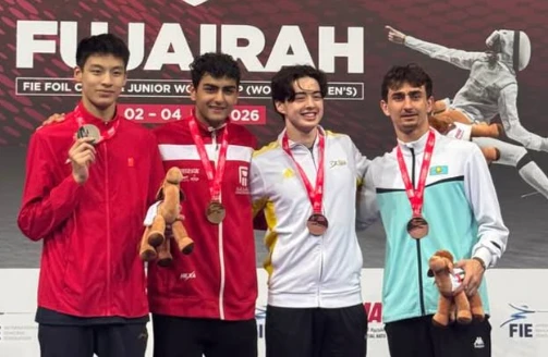 Казахстанец выиграл бронзу Кубка мира