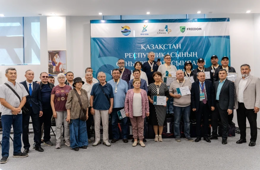 Қазақстанның шахматтан сеньорлар арасындағы командалық чемпионатының жүлдегерлері анықталды
