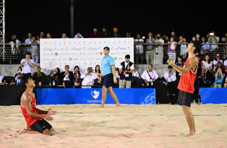 Команда Казахстана по пляжному волейболу завоевала "золото" юношеской Азиады