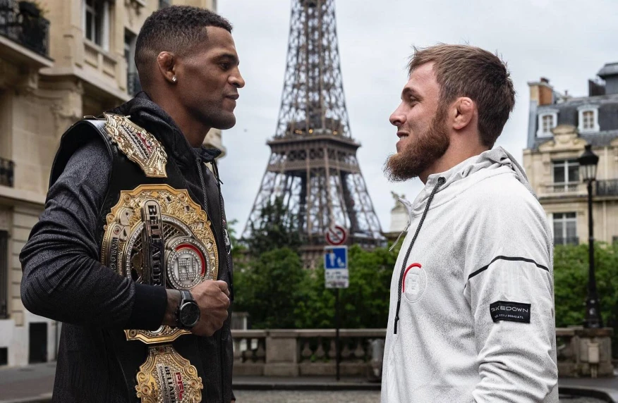 Магомед Магомедов попытается вернуть пояс в реванше. Где смотреть турнир Bellator в Париже